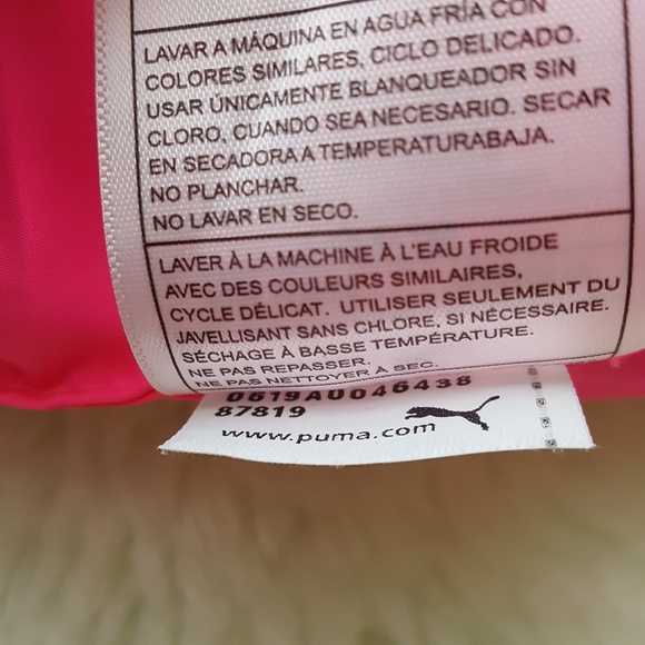 Puma Full Zip Puffer Vest Sz Medium - Picture 12 of 13